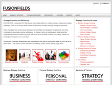 Tablet Screenshot of fusionfields.com